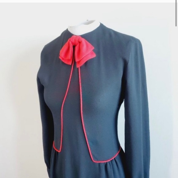 Vintage Albert Nipon wool dress - Picture 3 of 7